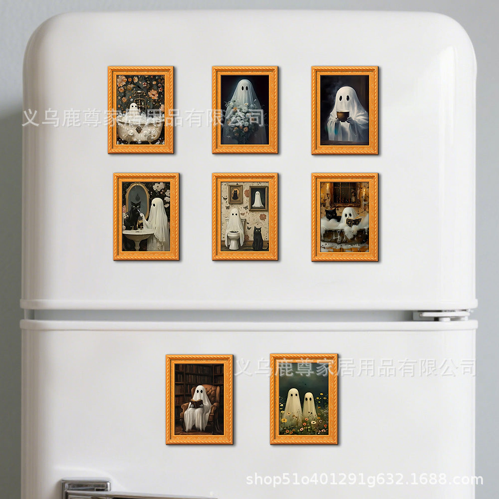 Wholesale  Ghost Edition Photo Frame Magnetic Fridge Magnet